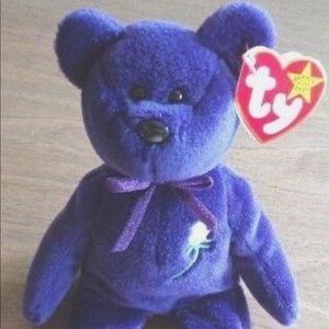 Rare “princess”Diana tribute Bennie baby